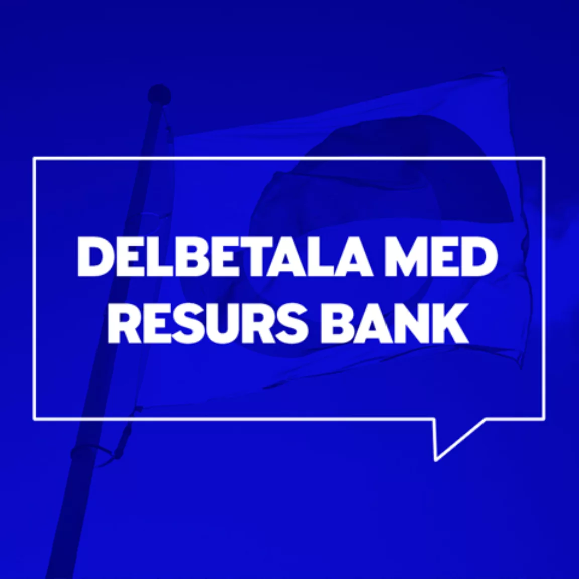 Delbetala med resurs bank mobil