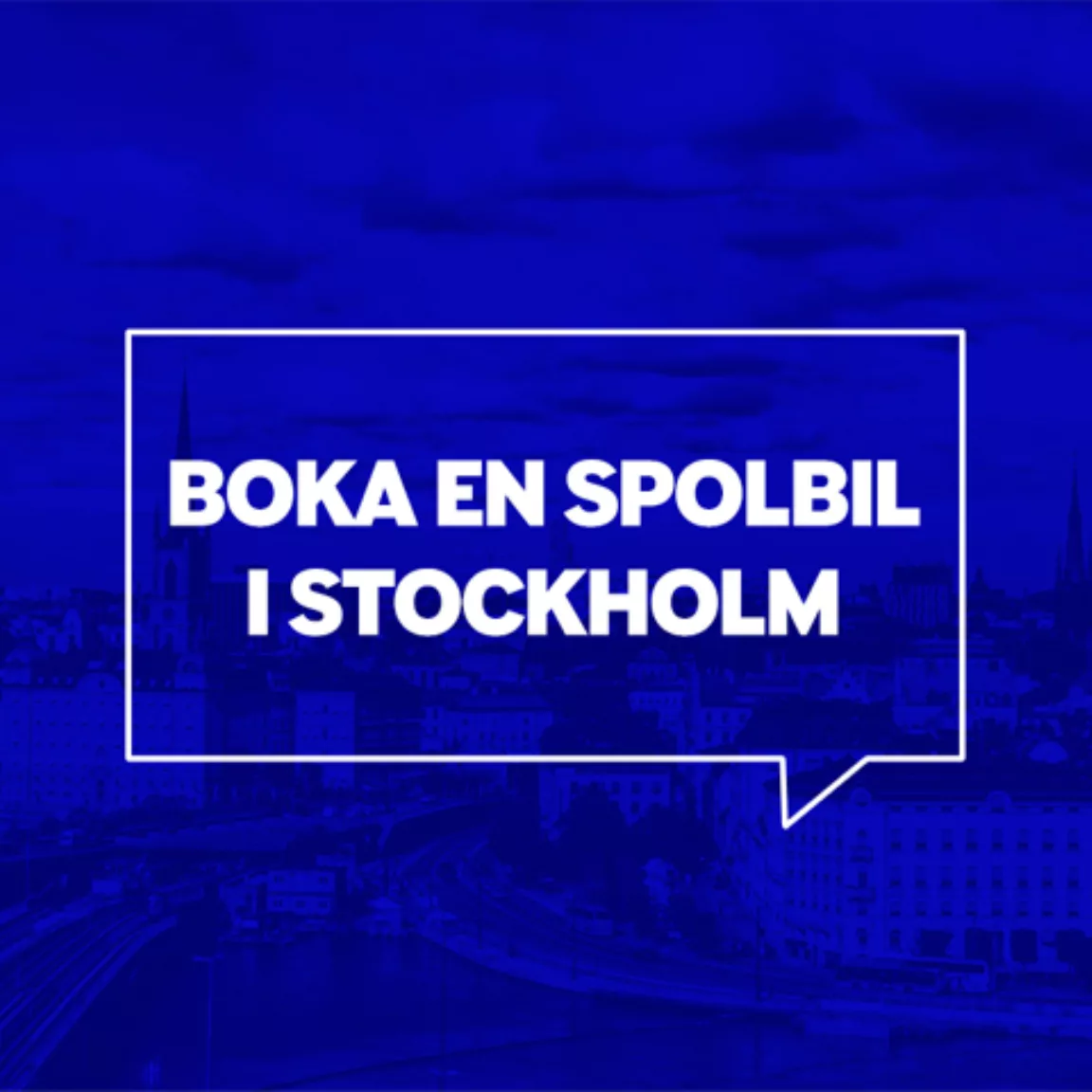 Boka spolbil stockholm mobil