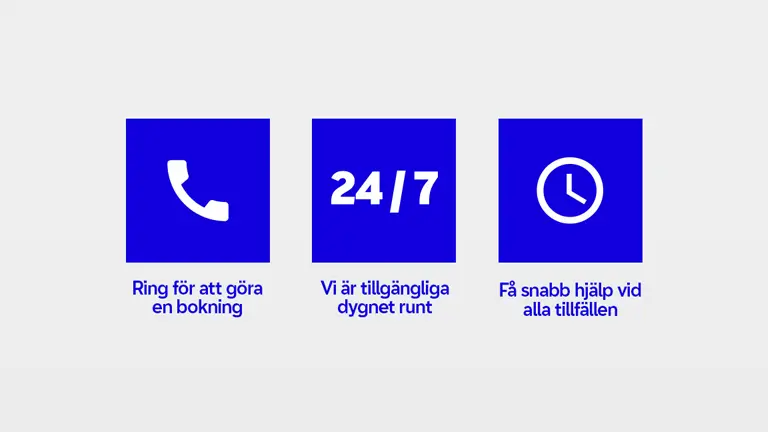 Enkelt att boka mobil